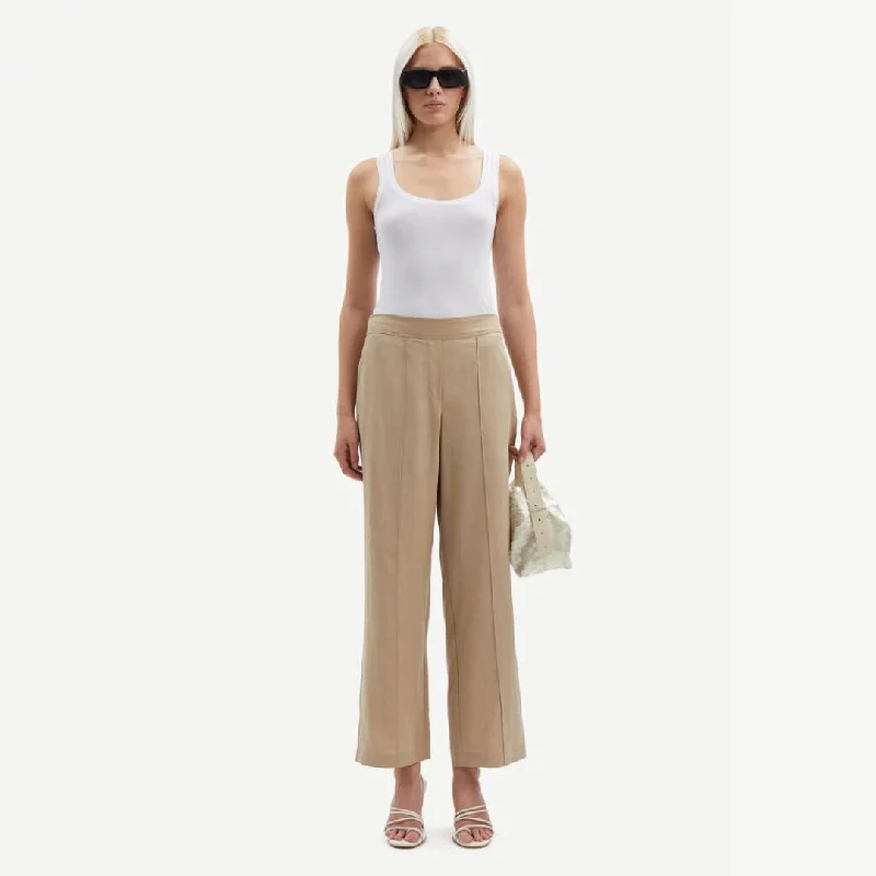 Sahani Trousers (Chinchilla) Trousers Summer Linen