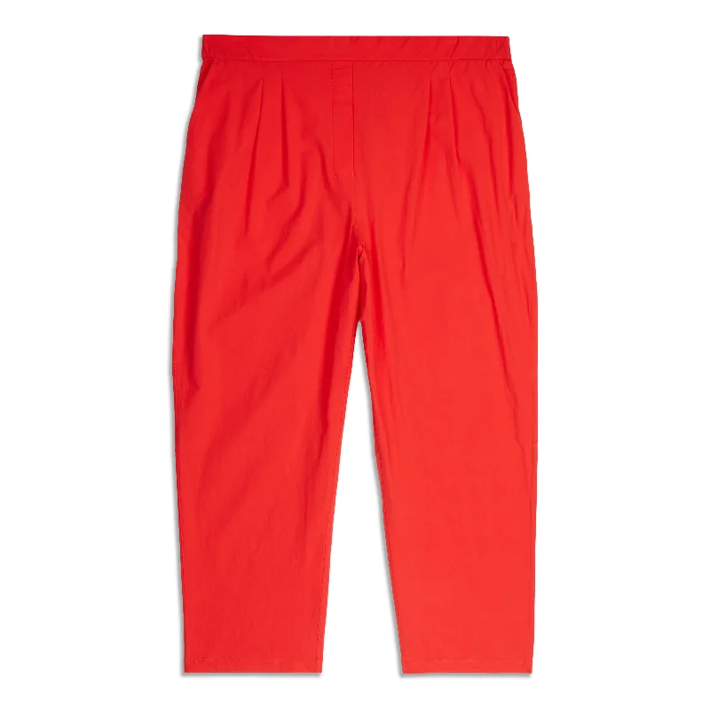 Your True Trouser High Rise Crop - Resale Trousers sophisticated sleek