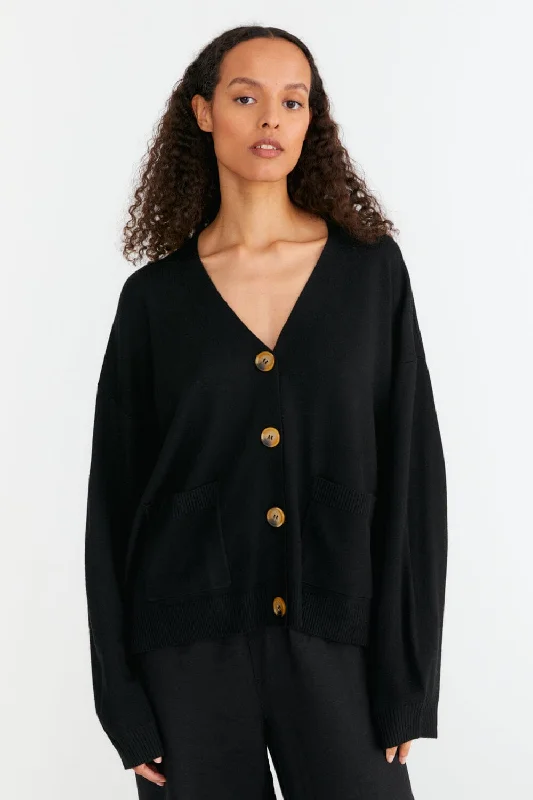 Classic boxy Knit Cardigan Modern Contemporary chic