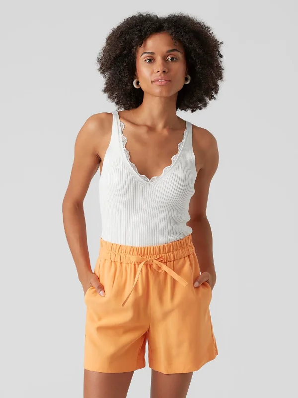 Γυναικείο top VMVILJA SL V-NECK KNIT TOP VMA 10298849 | 10298849 Bright Color Knit Shirt