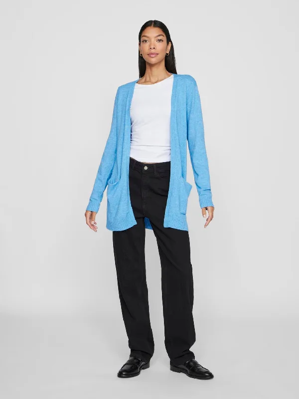VIRIL Knit Cardigan - Blissful Blue Bright Pastel Dark