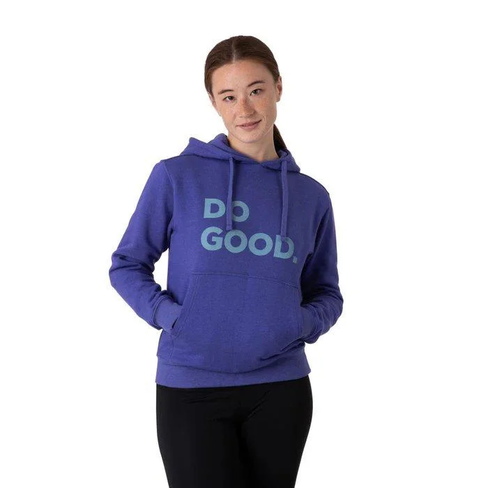 Cotopaxi Women's Do Good Pullover Hoodie Hoodie with Side Slits Relaxed Casual