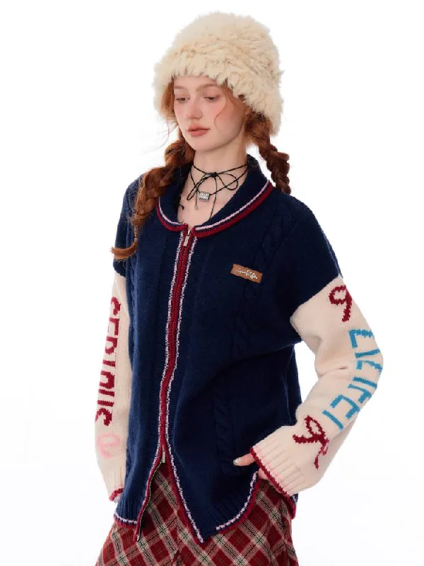 Rabbit cardigan jacket【s0000011026】 Wool Fabric Cashmere Fabric Tweed Fabric