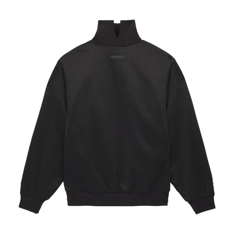 + Fear Of God Athletics Wmns Tricot Mock Neck Pullover 'Black' V-Neck Stylish Pullover