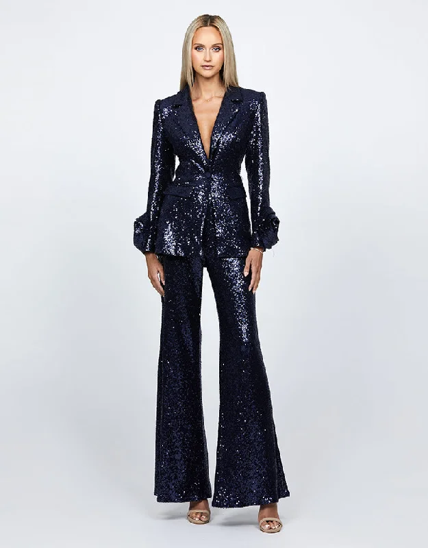 NERIDA SEQUIN BLAZER B68L14 Women's Classic Blazer