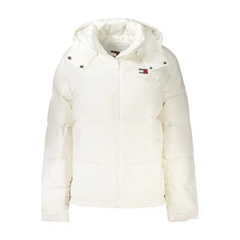 White Polyester Jackets & Coat V-Neck Jacket Boat Neck Jacket Square Neck Jacket