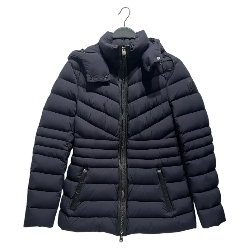 MACKAGE/Jacket/M/Nylon/NVY/Single Breasted/Mackage jacket Knit Jacket Woven Jacket Fleece Jacket MACKAGE/Jacket/M/Nylon/NVY/Single Breasted/Mackage jacket Knit Jacket Woven Jacket Fleece Jacket