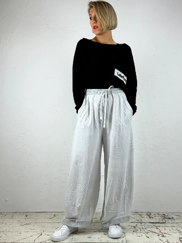 Grey Print Trousers '3290104' Trousers Recommended Stylist