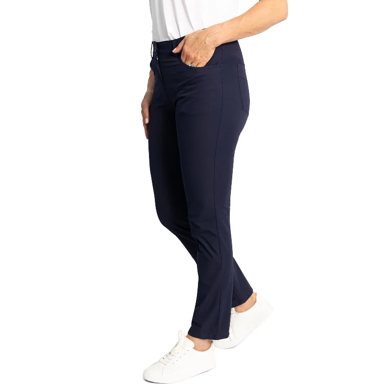 Glenmuir Women's Kaley Lightweight Stretch Performance Golf Trousers - Navy Trousers Cargo Utility Glenmuir Women's Kaley Lightweight Stretch Performance Golf Trousers - Navy Trousers Cargo Utility