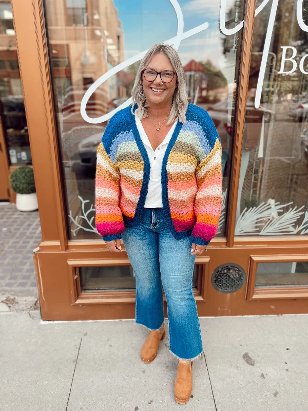 Oh So Cozy and Bright Cardigan Casual Formal Business