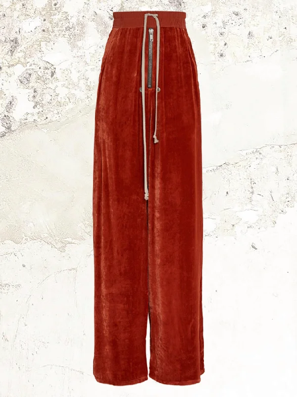 Rick Owens Wide bela trousers Trousers Office Stylish