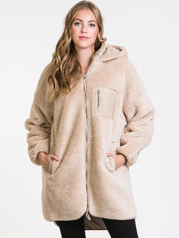 ONLY SASCHA SHERPA JACKET  - CLEARANCE Faux Fur Jacket Real Fur Jacket Shearling Jacket