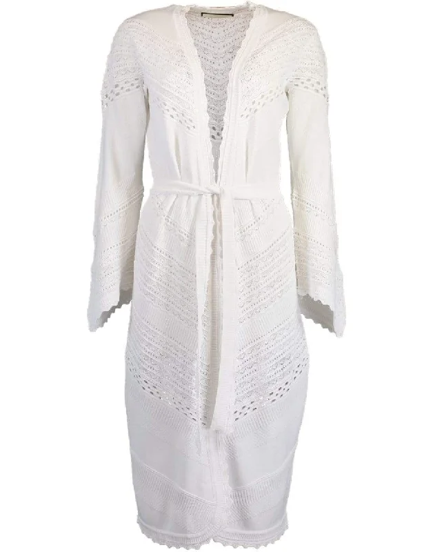 Adalyn Long Cardigan Patchwork Embroidered Appliqued