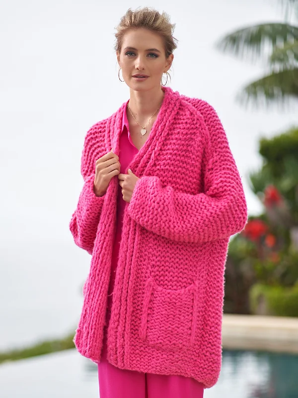 Zarifa Cashmere Cardigan Modern Contemporary chic