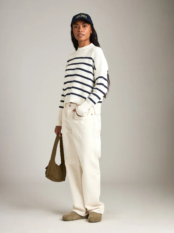 Stripe Eli Pullover Long Bell Sleeve