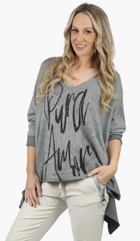PURA knit top Lightweight Knit Tee
