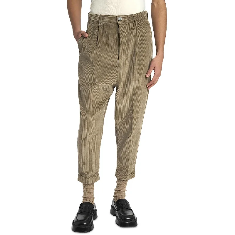 AMI Alexandre Mattiussi Mens Carrot Corduroy High Rise Trouser Pants Trousers Brand Named AMI Alexandre Mattiussi Mens Carrot Corduroy High Rise Trouser Pants Trousers Brand Named