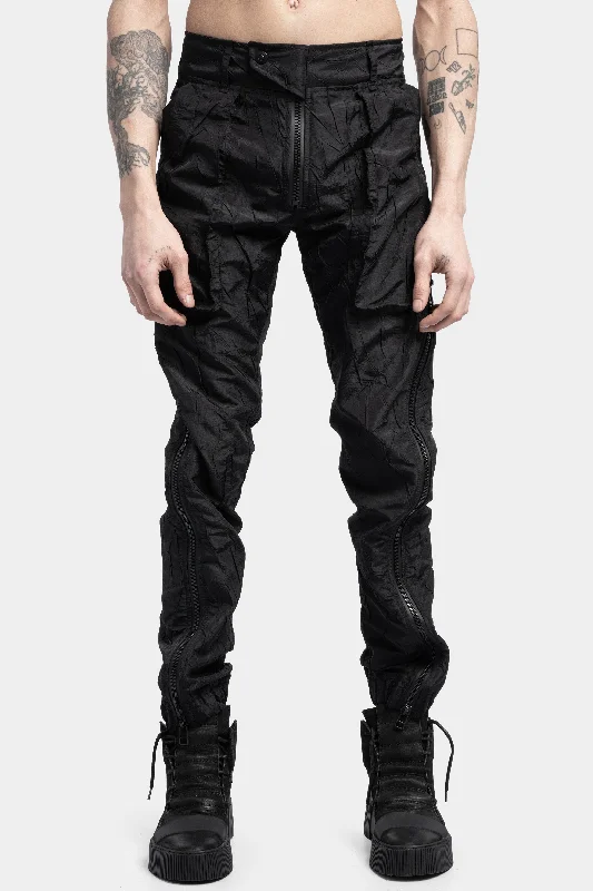 Expansion trousers High Waist Slim Fit Ankle Length
