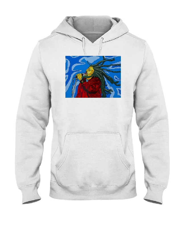 One Love - Hoodie Hoodie with Turtle Neck Cozy Winter