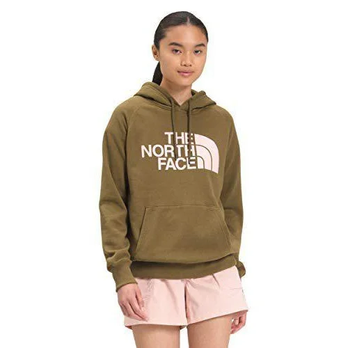 The North Face Women's Half Dome Tri-Blend Pullover Hoodie Hoodie with High-Low Hem Asymmetrical Trendy