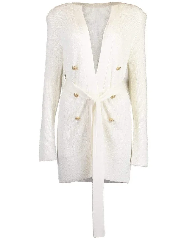 Ivory Noe Cardigan Bright Pastel Dark