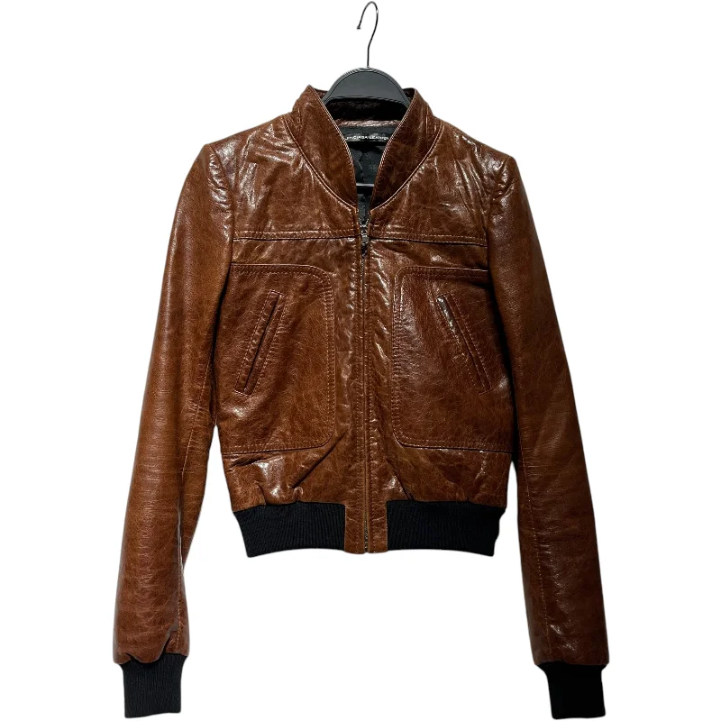 BALENCIAGA/Leather Jkt/36/Goat Leather/BRW/PLUSH MOTO JACKET Knit Jacket Woven Jacket Fleece Jacket BALENCIAGA/Leather Jkt/36/Goat Leather/BRW/PLUSH MOTO JACKET Knit Jacket Woven Jacket Fleece Jacket