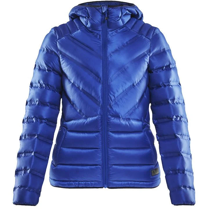 Craft Women's Light Down Jacket A-Line Jacket Boat Neck Shawl Collar