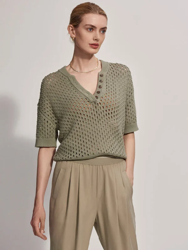 Varley - Eaton Knit Top Warm Knit Tee