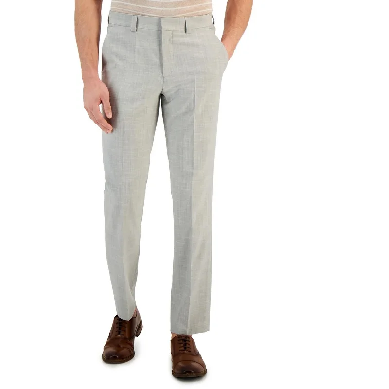 Hugo Mens Wool Pockets Trouser Pants Trousers Striped Patterned