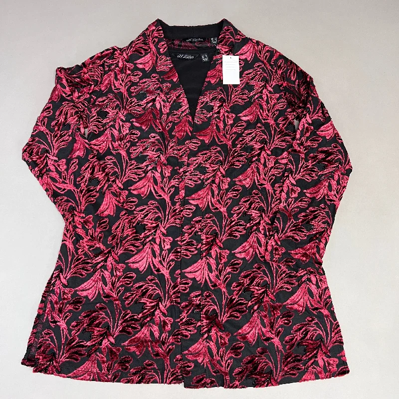 SUSAN GRAVER Knit Cardigan & Tank Set Women's Sz XS Red / Black A384258E97671(New) Lightweight Heavyweight Midweight SUSAN GRAVER Knit Cardigan & Tank Set Women's Sz XS Red / Black A384258E97671(New) Lightweight Heavyweight Midweight