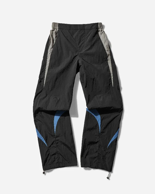 Men's Minno Trousers Shungite Black Trousers Plaid Checkered