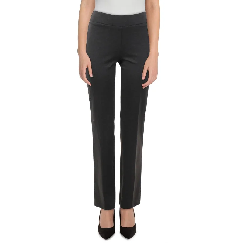 Kasper Womens       Pull On Trousers Straight Leg Pants Trousers Handmade Artisanal