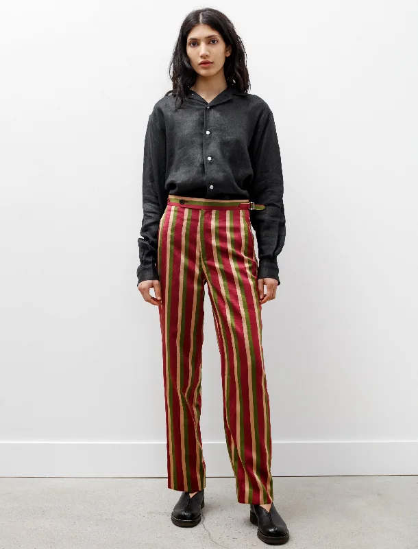 Juniper Stripe Trousers Trousers Tapered Slim Fit