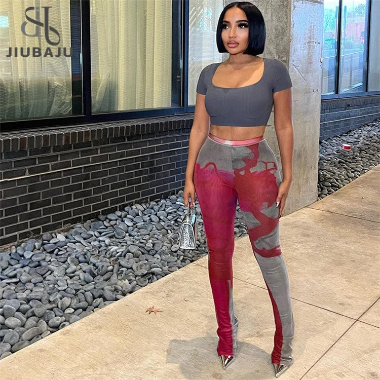 Skinny Red Print Pants Women 2023 High Waist Black Pocket Pants Print Fashion Casual Flared Trousers Women Trousers Seasonal Trendy Skinny Red Print Pants Women 2023 High Waist Black Pocket Pants Print Fashion Casual Flared Trousers Women Trousers Seasonal Trendy