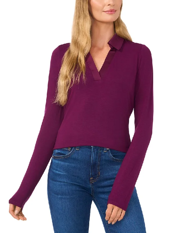 Cece Knit Top Pink Knit Top