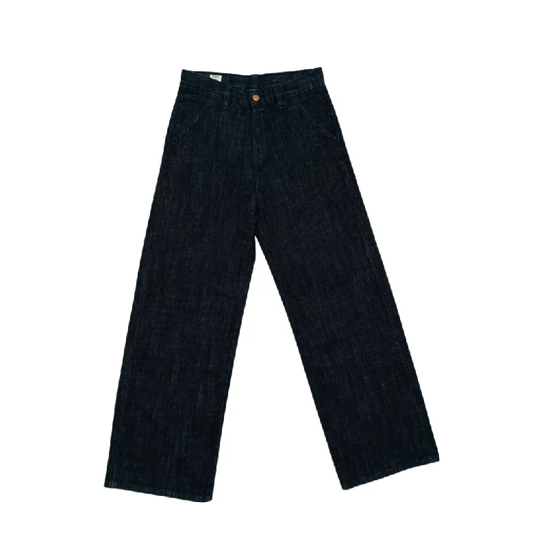 Uni Wide Trouser (Indigo) Trousers Vintage Classic