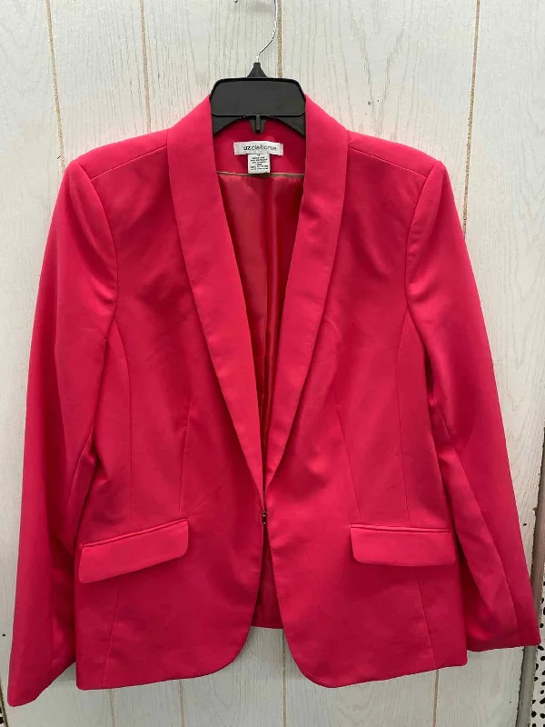 Liz Claiborne Pink Womens Size 14 Blazer Women's Boutique Jacket