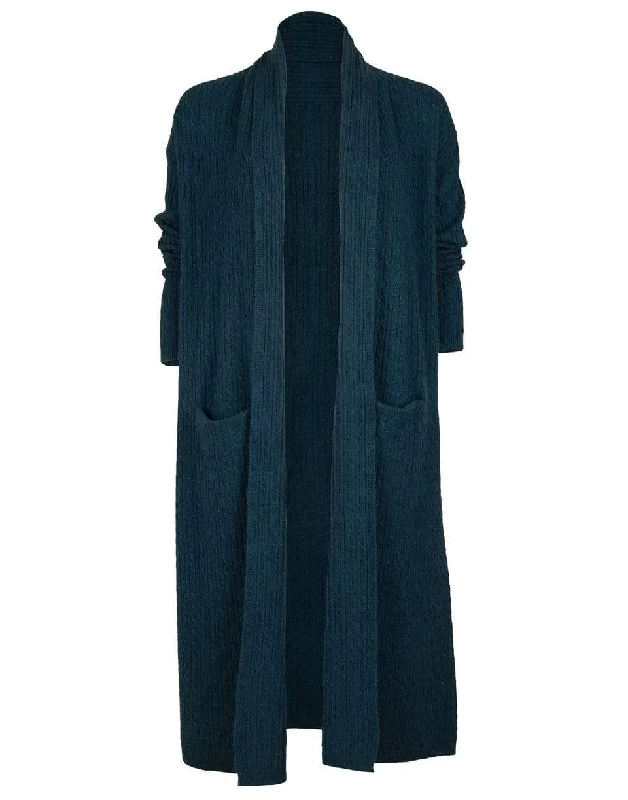 Topaz Rio Long Cardigan Wool Cardigan Cotton Cardigan Cashmere Cardigan