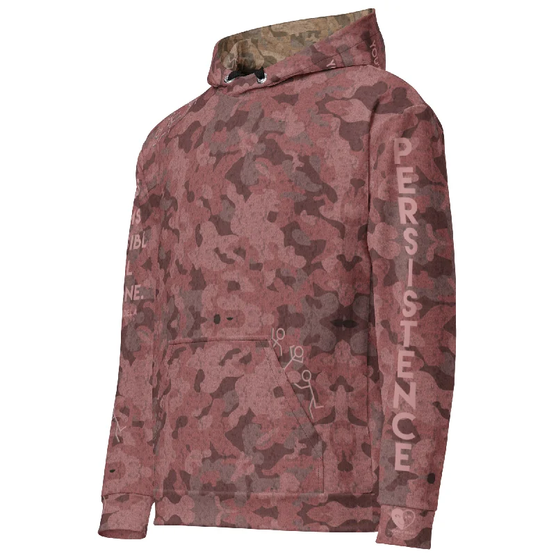 Persistence - All-Over Print Unisex Hoodie Hoodie with Drop Shoulder Relaxed Streetwear