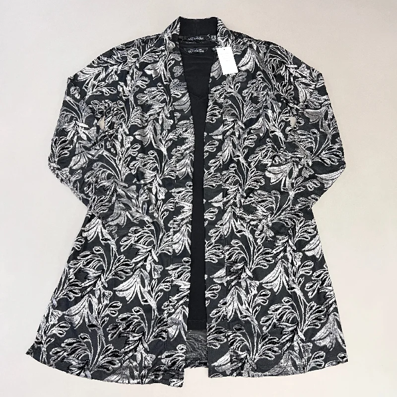 SUSAN GRAVER Knit Cardigan & Tank Set Women's Sz XXS Grey / Black A384258F19154 (New) Casual Formal Business SUSAN GRAVER Knit Cardigan & Tank Set Women's Sz XXS Grey / Black A384258F19154 (New) Casual Formal Business