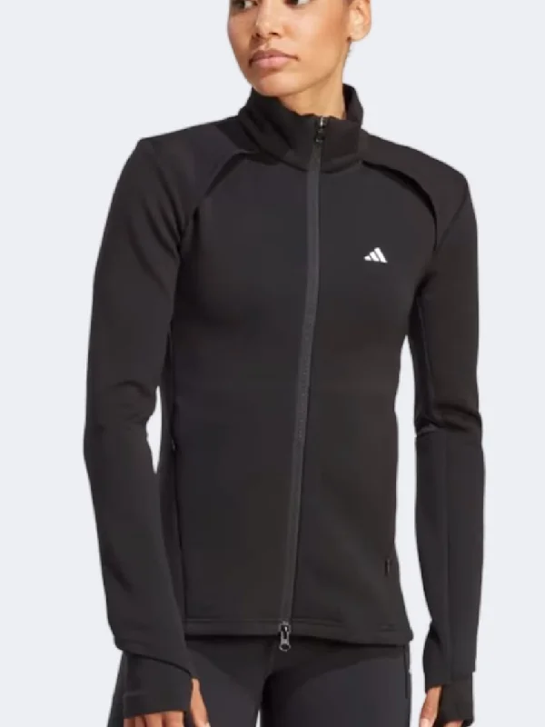 Adidas Cover Up Women Training Jacket Black Snapped Jacket Toggled Jacket Drawstring Jacket Adidas Cover Up Women Training Jacket Black Snapped Jacket Toggled Jacket Drawstring Jacket