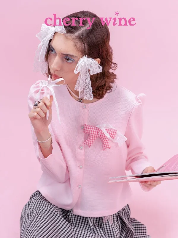 Baby Pink Waffle Loose Long Sleeve Jacket【s0000009329】 Denim Fabric Leather Fabric Suede Fabric Baby Pink Waffle Loose Long Sleeve Jacket【s0000009329】 Denim Fabric Leather Fabric Suede Fabric