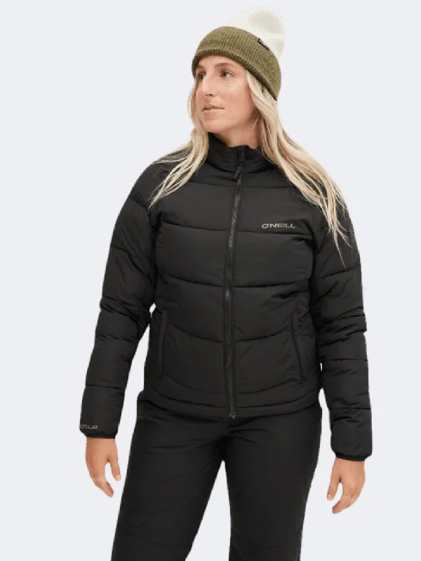 O'Neill Trvlr Sry Altum Women Lifestyle Jacket Black Out Insulated Jacket Fitted Jacket Loose Jacket O'Neill Trvlr Sry Altum Women Lifestyle Jacket Black Out Insulated Jacket Fitted Jacket Loose Jacket