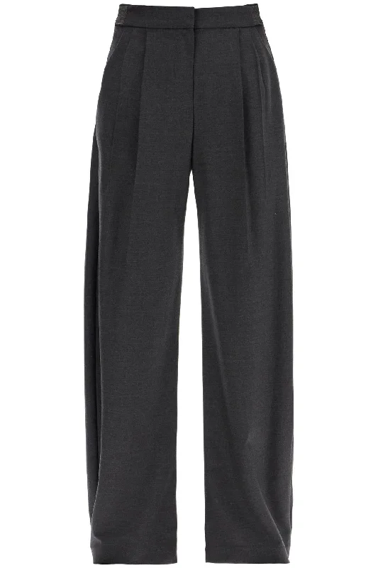 stretch wool trousers for men/w MG912P8736 GRIGIO SCURO Trousers sophisticated sleek stretch wool trousers for men/w MG912P8736 GRIGIO SCURO Trousers sophisticated sleek