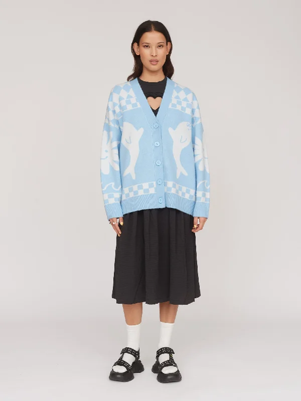 Going Swimmingly Cardigan Long Cardigan Short Cardigan Medium Cardigan