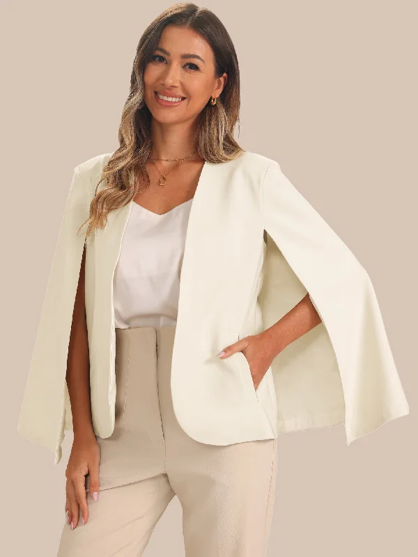 Cape Sleeve Business Work Open Front Jacket Blazer Quilted Jacket Puffer Jacket Insulated Jacket Cape Sleeve Business Work Open Front Jacket Blazer Quilted Jacket Puffer Jacket Insulated Jacket