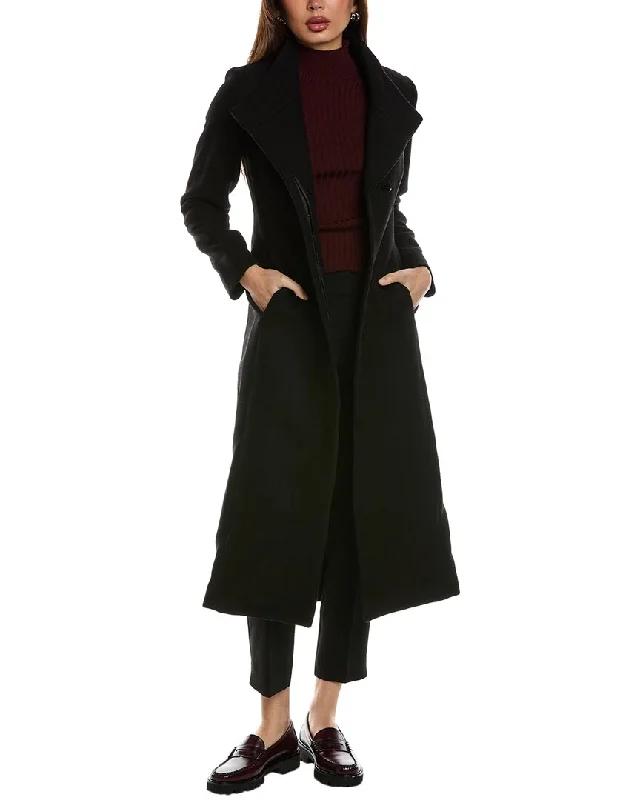 Reiss Mischa Wool-Blend Coat Blazer Duffle Coat Pea Coat