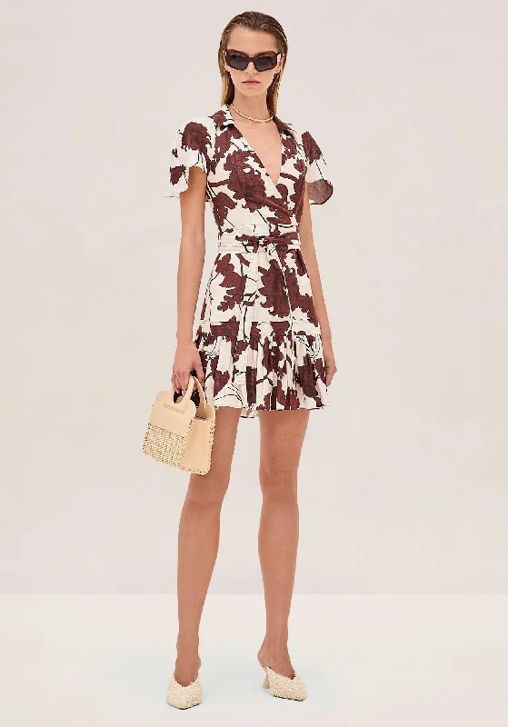 Melba Dress (Obsidian Brown)