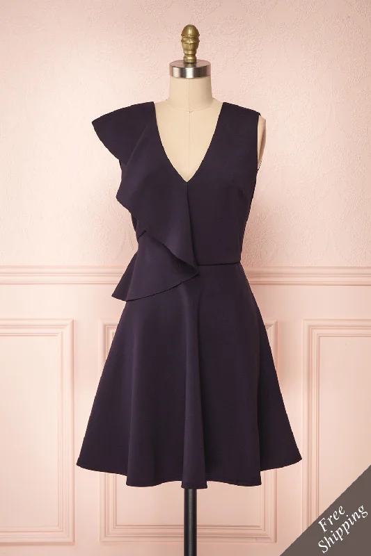Lantaa | Blue Cocktail Dress