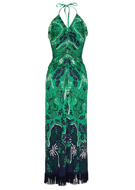 Shelter Island Dress (Sanibel Island Green)